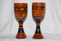 Wooden Wine Goblets