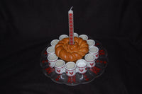 Kolach Candleholder with Candles