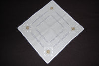 Cross - Stitched Centre-piece