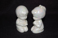 Iridescent Praying  Boy and Girl