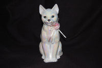 Sitting Cat in Mother of Pearl