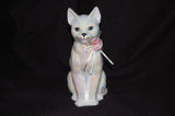 Sitting Cat in Mother of Pearl