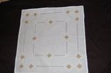 Cross-Stitched Table Dressing