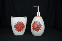 Tooth Brush Holder & Lotion/Soap Dispenser