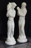 Grecian Statues in Mother of Pearl