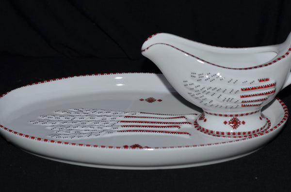 Gravy Boat with Serving Tray