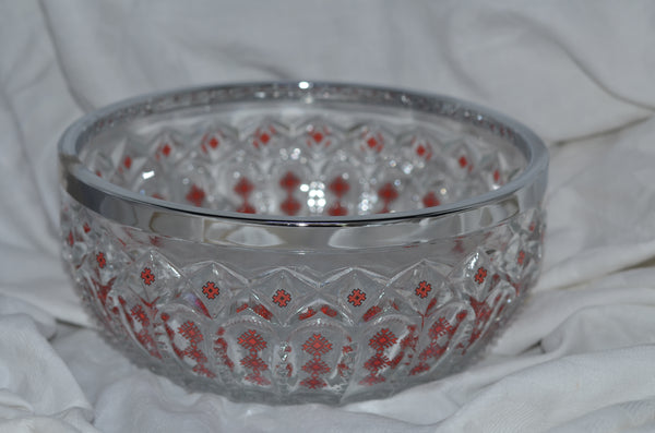 Crystal Salad Bowl