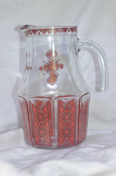 Glass Water Pitcher