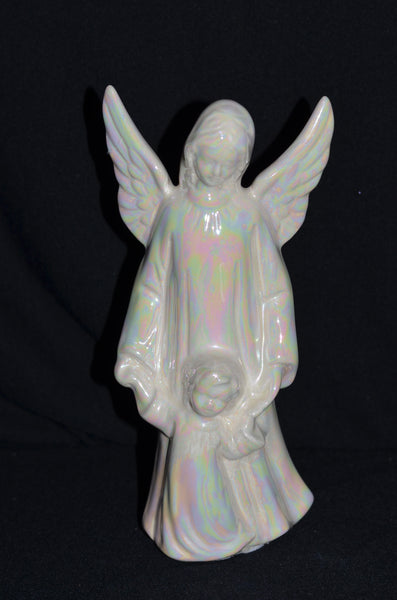 Iridescent Angel with Child