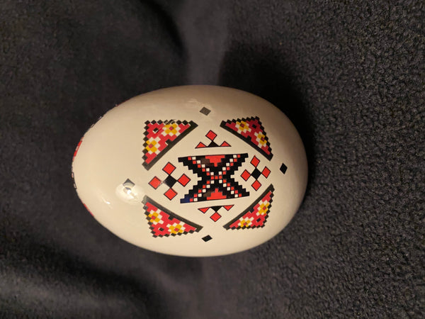 Ukrainian Ceramic Goose Egg