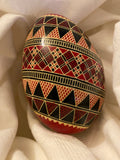 Hand Painted Goose Egg