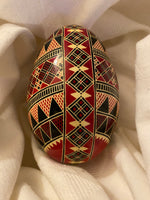 Hand Painted Goose Egg