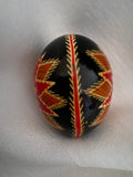 Hand Painted Starburst Chicken Egg