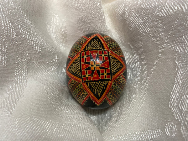 Detailed Hand Painted Egg