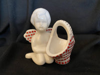 Kneeling Angel with Basket