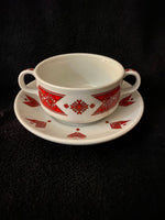 Soup Cup and Saucer