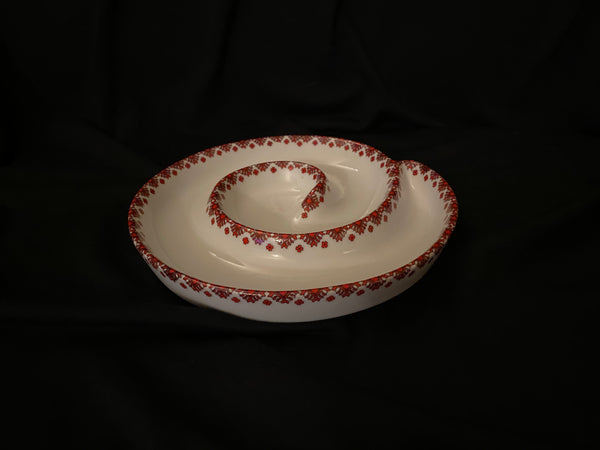 Server  -  Small Swirl Pickle/Olive Server